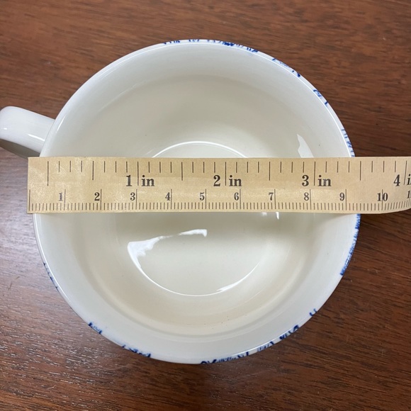 Vintage Willow China Blue Tea Cup Churchill Made in England - Picture 6 of 7